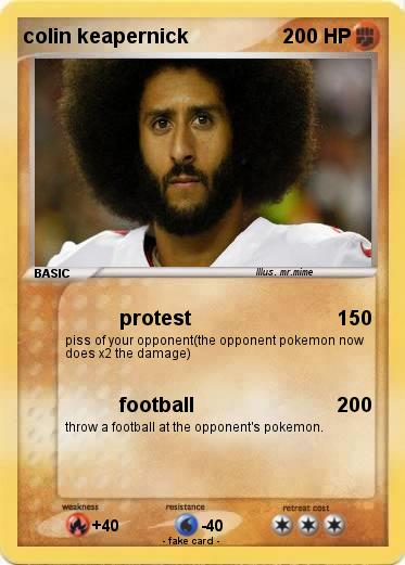 Pokemon colin keapernick