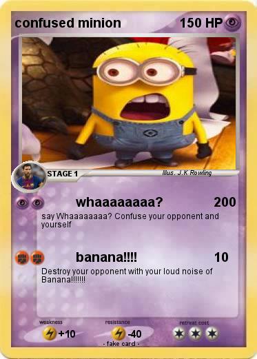 Pokemon confused minion
