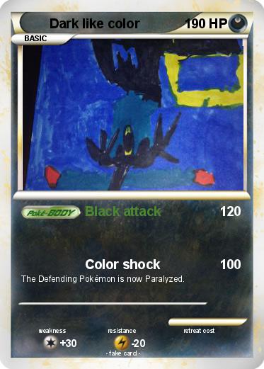 Pokemon Dark like color