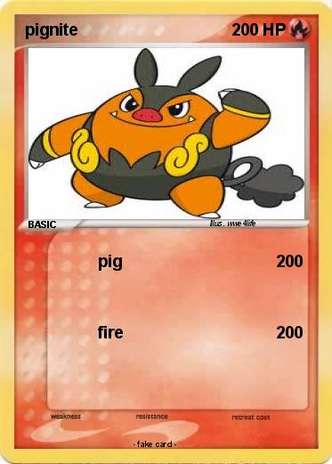Pokemon pignite