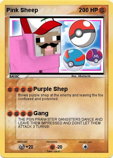 Pokemon Pink Sheep