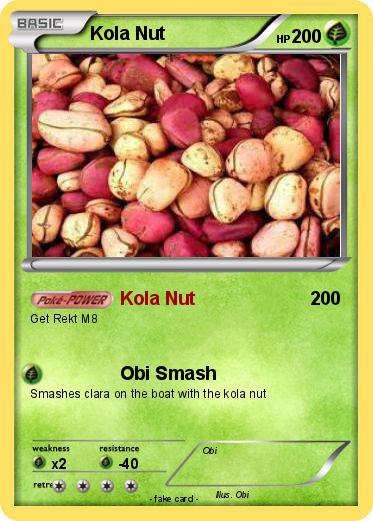 Pokemon Kola Nut