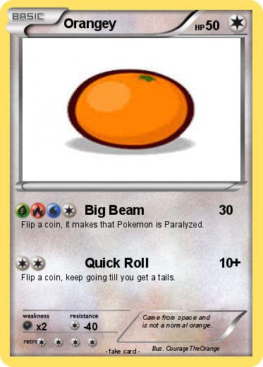 Pokemon Orangey