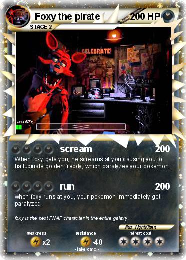 Pokemon Foxy the pirate