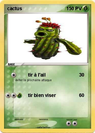 Pokemon cactus