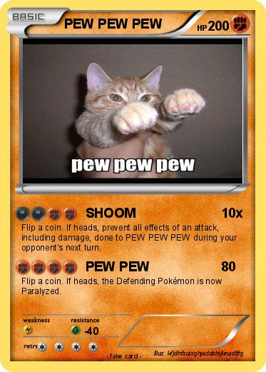 Pokemon PEW PEW PEW