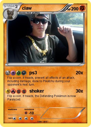 Pokemon claw
