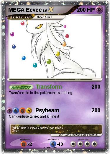 Pokemon MEGA Eevee