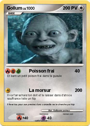 Pokemon Gollum