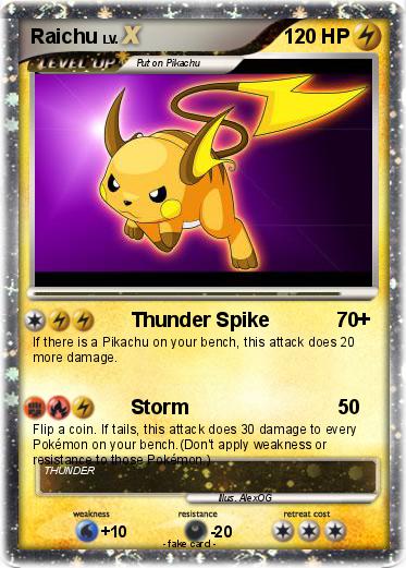 Pokemon Raichu