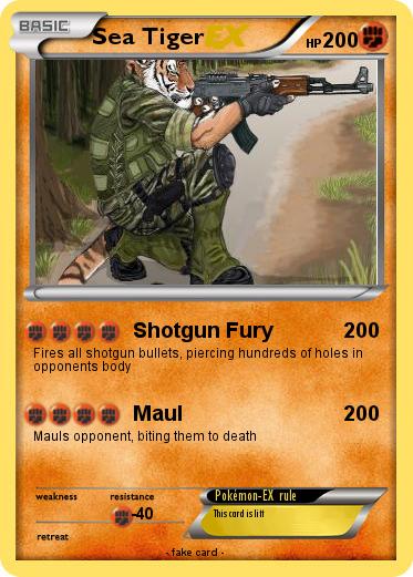 Pokemon Sea Tiger