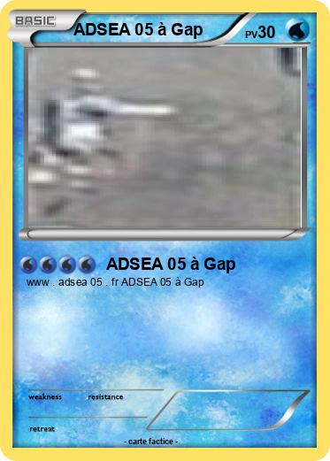 Pokemon ADSEA 05 à Gap