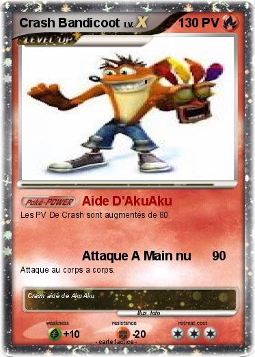 Pokemon Crash Bandicoot