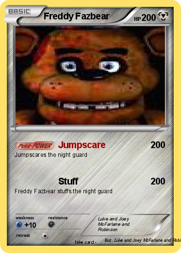 Pokemon Freddy Fazbear