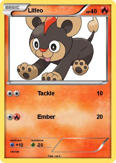 Pokemon Litleo