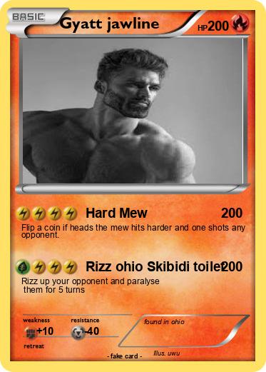 Pokemon Gyatt jawline
