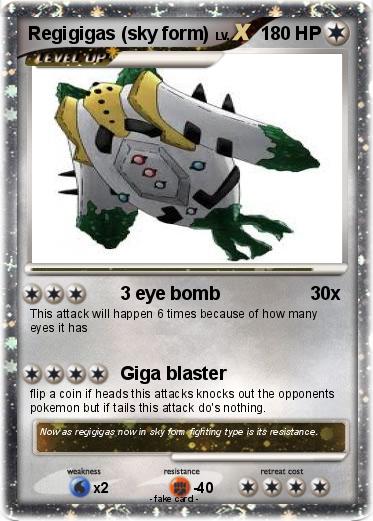 Pokemon Regigigas (sky form)