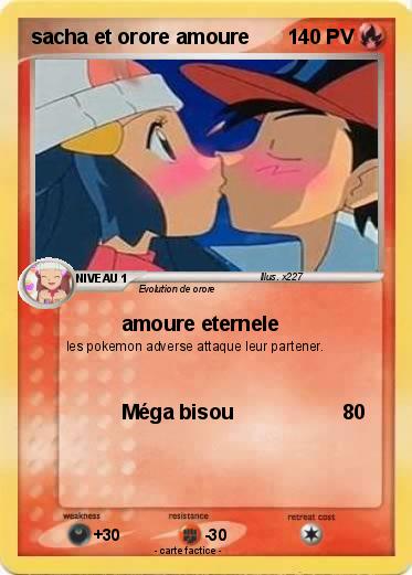 Pokemon sacha et orore amoure
