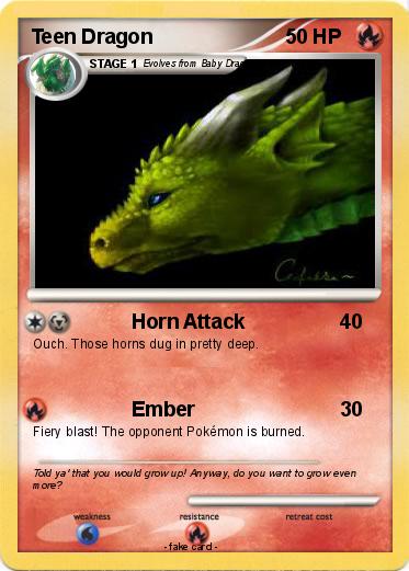Pokemon Teen Dragon
