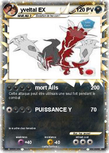 Pokemon yveltal EX