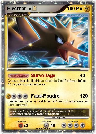 Pokemon Électhor