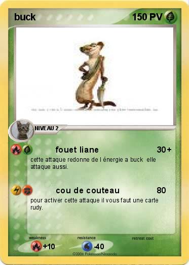 Pokemon buck