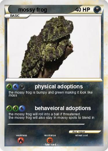 Pokemon mossy frog