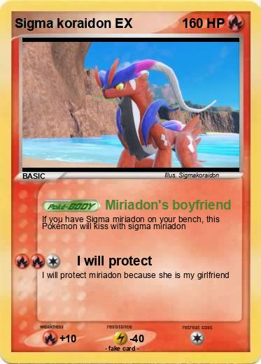 Pokemon Sigma koraidon EX