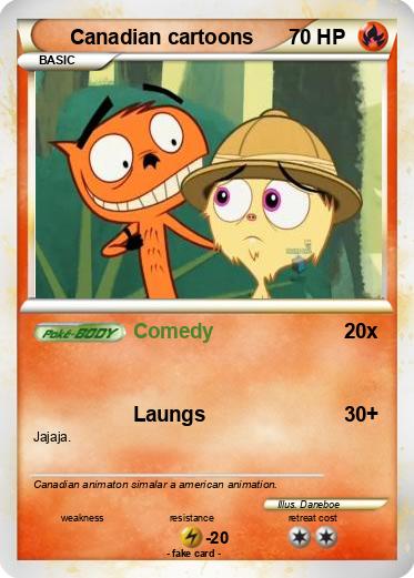 Pokemon Canadian cartoons