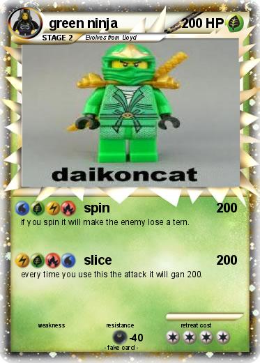 Pokemon green ninja