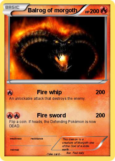 Pokemon Balrog of morgoth
