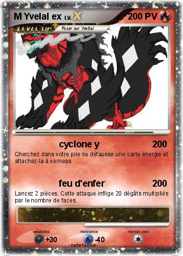 Pokemon M Yvelal ex
