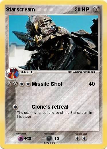 Pokemon Starscream