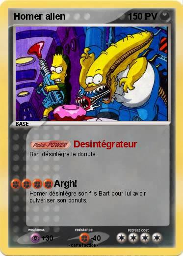 Pokemon Homer alien