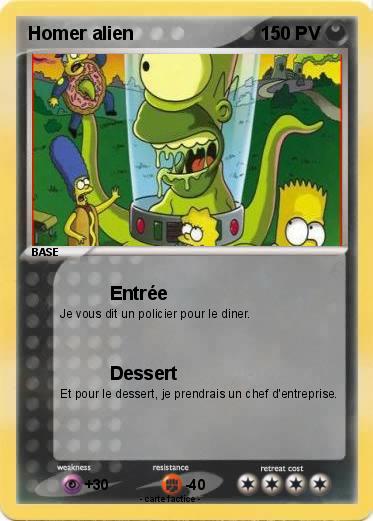 Pokemon Homer alien