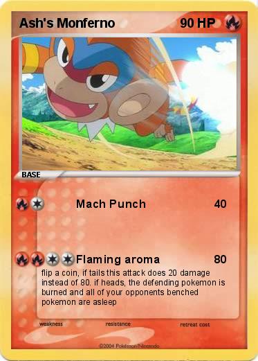 Pokemon Ash's Monferno