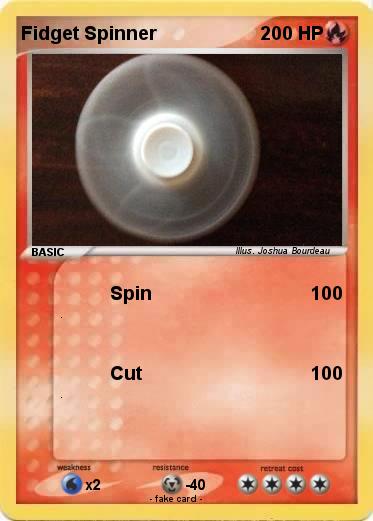 Pokemon Fidget Spinner