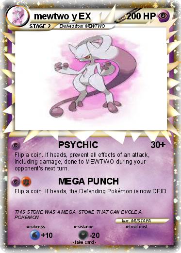 Pokemon mewtwo y EX