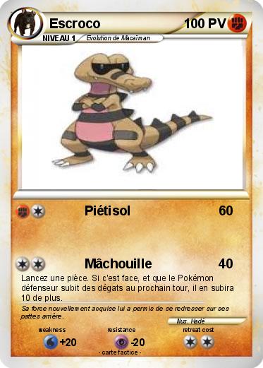 Pokemon Escroco