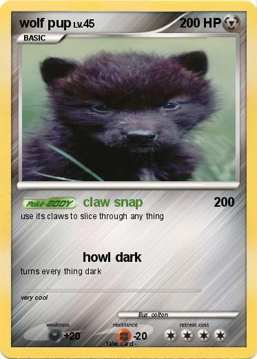 Pokemon wolf pup