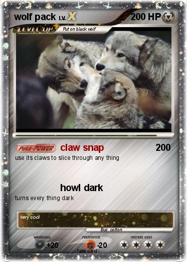 Pokemon wolf pack