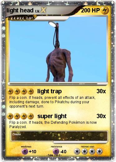 Pokemon light head