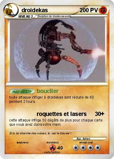 Pokemon droidekas