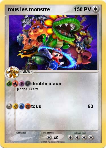 Pokemon tous les monstre