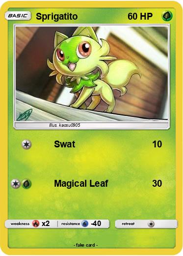 Pokemon Sprigatito