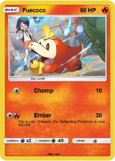 Pokemon Fuecoco