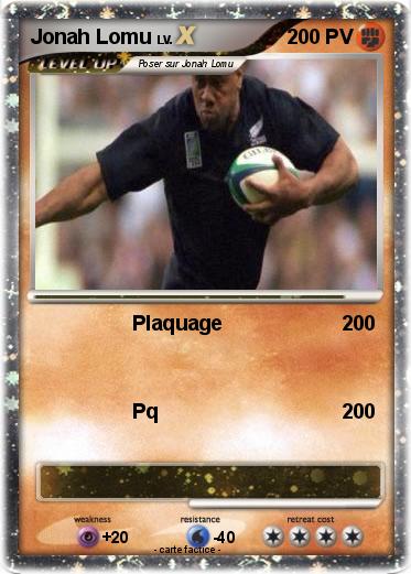 Pokemon Jonah Lomu