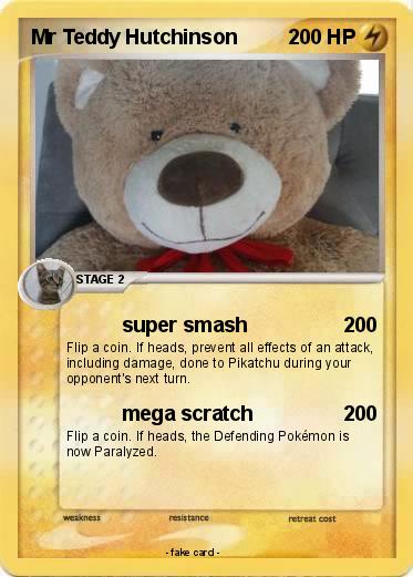 Pokemon Mr Teddy Hutchinson