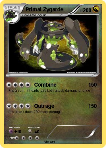Pokemon Primal Zygarde