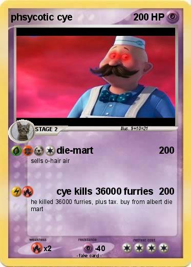 Pokemon phsycotic cye